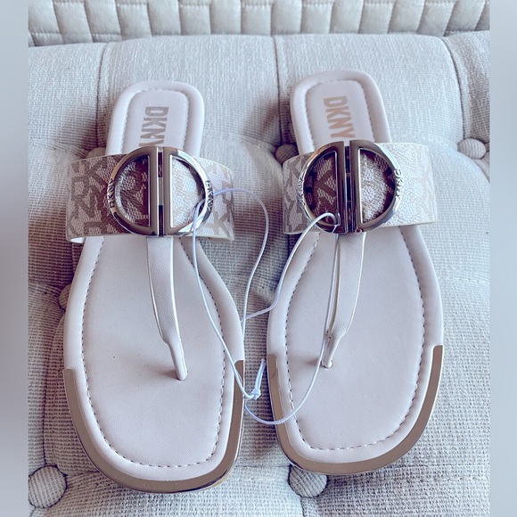 Dkny Shoes - White DKNY Sandals